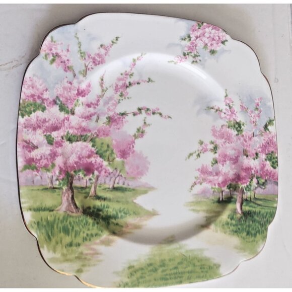 Vintage Royal Albert Luncheon Plate 8 7/8" Blossom Time - Picture 1 of 10